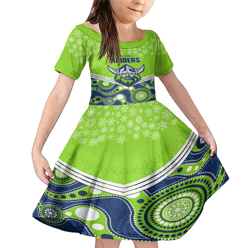custom-raiders-rugby-christmas-family-matching-mermaid-dress-and-hawaiian-shirt-merry-xmas-2023-mix-aboriginal-art
