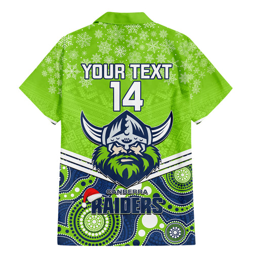 custom-raiders-rugby-christmas-family-matching-mermaid-dress-and-hawaiian-shirt-merry-xmas-2023-mix-aboriginal-art