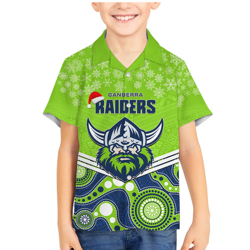 custom-raiders-rugby-christmas-family-matching-mermaid-dress-and-hawaiian-shirt-merry-xmas-2023-mix-aboriginal-art