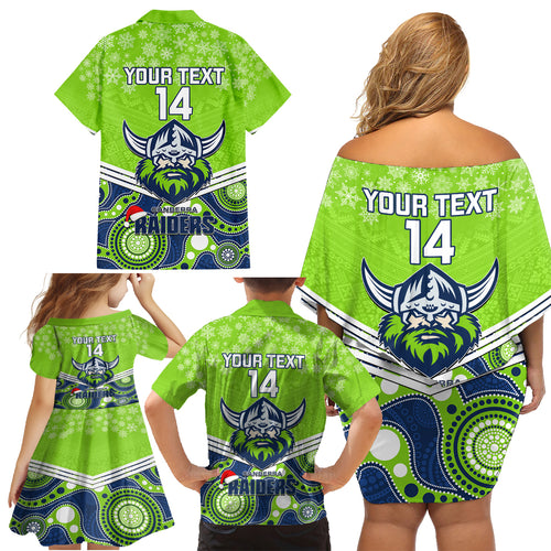 custom-raiders-rugby-christmas-family-matching-off-shoulder-short-dress-and-hawaiian-shirt-merry-xmas-2023-mix-aboriginal-art