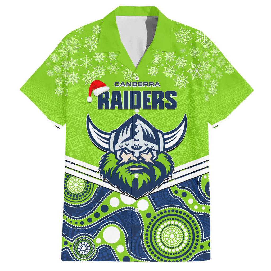 custom-raiders-rugby-christmas-family-matching-short-sleeve-bodycon-dress-and-hawaiian-shirt-merry-xmas-2023-mix-aboriginal-art