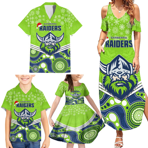 custom-raiders-rugby-christmas-family-matching-summer-maxi-dress-and-hawaiian-shirt-merry-xmas-2023-mix-aboriginal-art