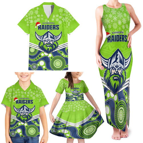 custom-raiders-rugby-christmas-family-matching-tank-maxi-dress-and-hawaiian-shirt-merry-xmas-2023-mix-aboriginal-art
