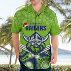 custom-raiders-rugby-christmas-hawaiian-shirt-merry-xmas-2023-mix-aboriginal-art