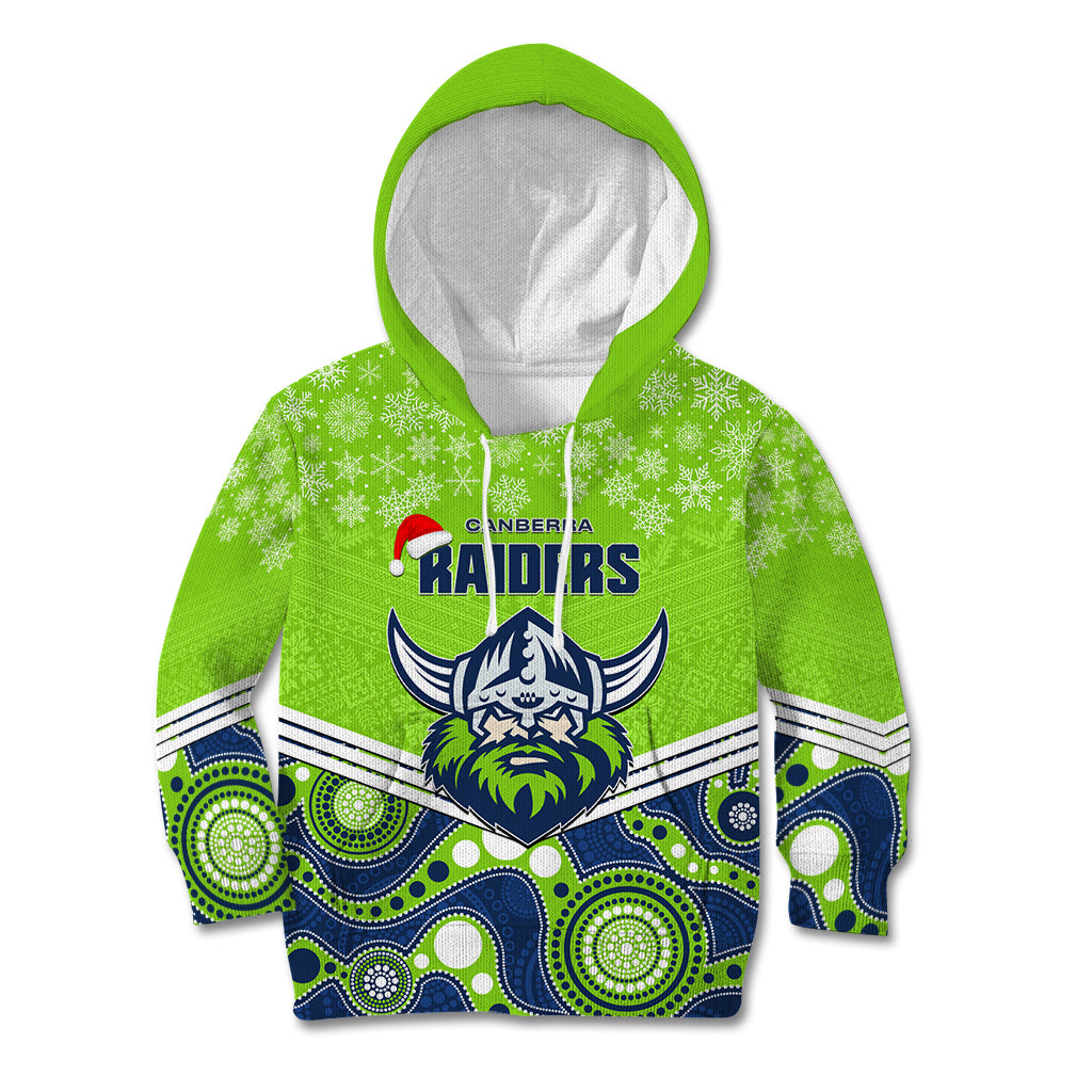 custom-raiders-rugby-christmas-kid-hoodie-merry-xmas-2023-mix-aboriginal-art