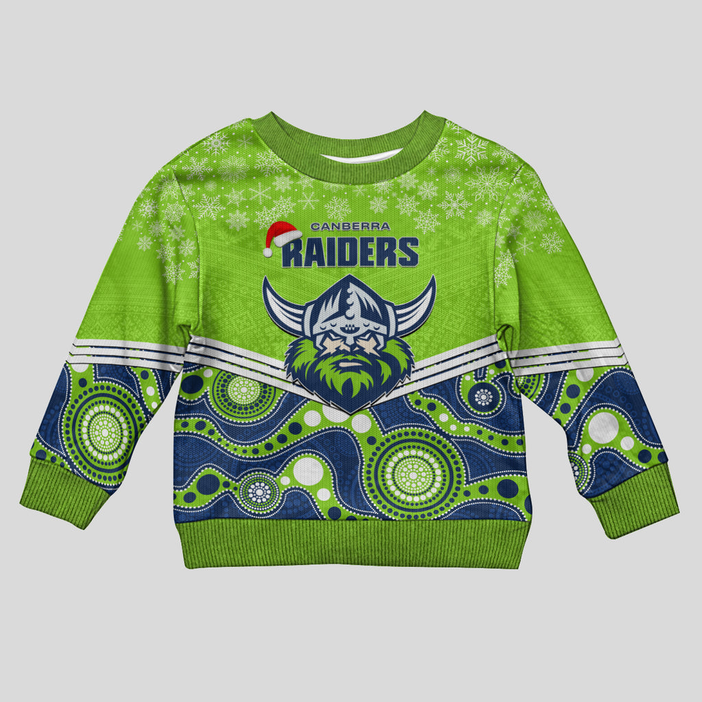 custom-raiders-rugby-christmas-kid-ugly-christmas-sweater-merry-xmas-2023-mix-aboriginal-art
