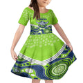 custom-raiders-rugby-christmas-kid-short-sleeve-dress-merry-xmas-2023-mix-aboriginal-art