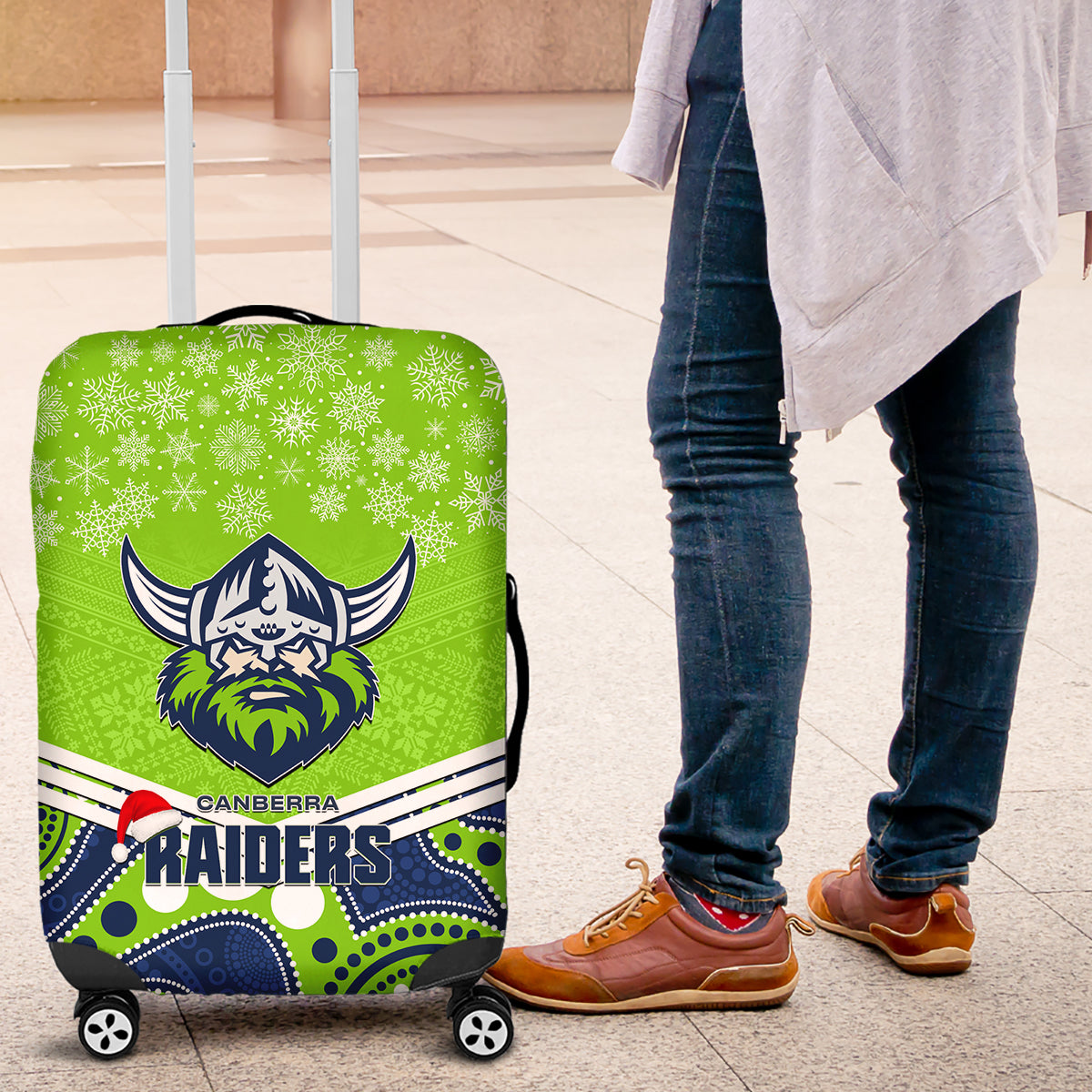custom-raiders-rugby-christmas-luggage-cover-merry-xmas-2023-mix-aboriginal-art