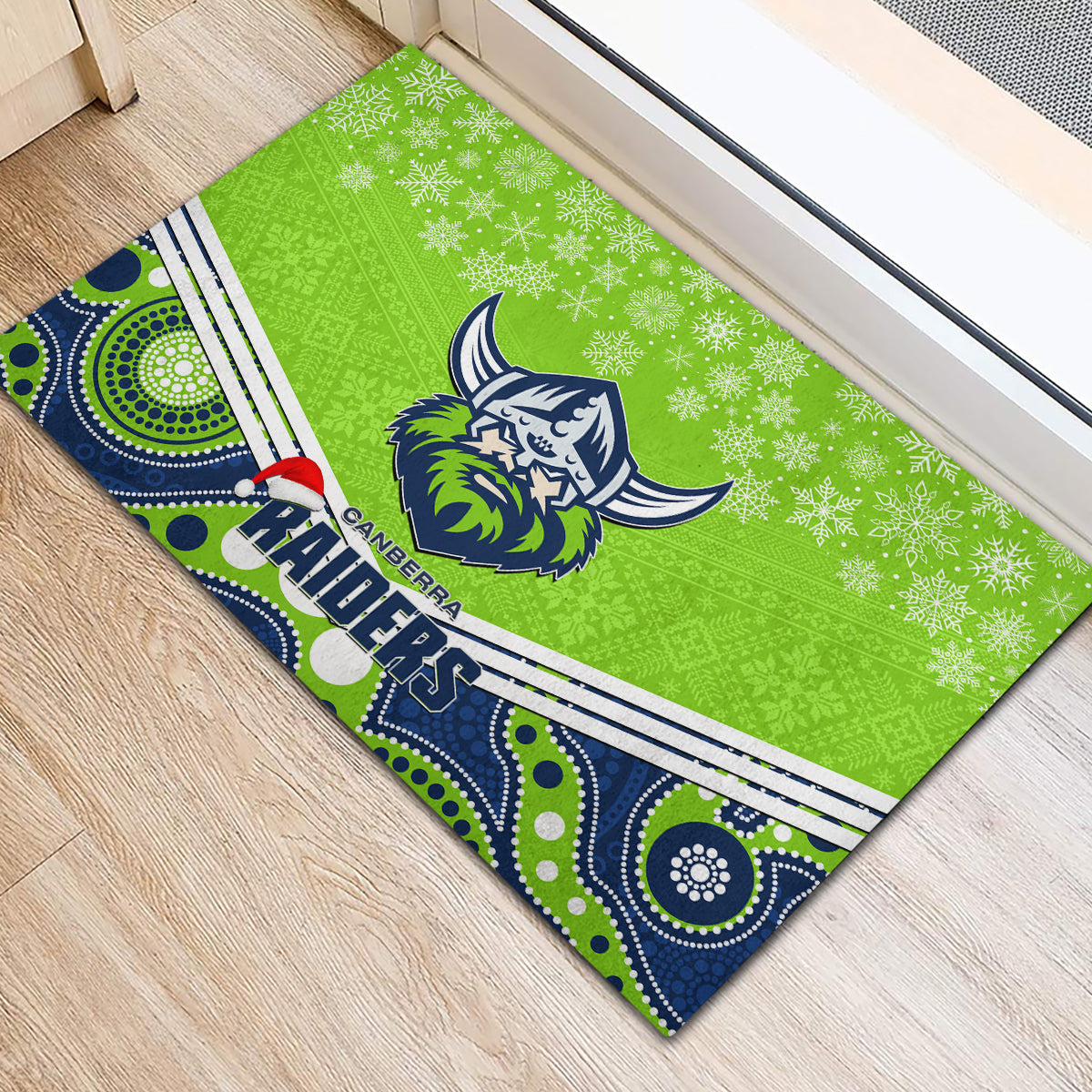 custom-raiders-rugby-christmas-rubber-doormat-merry-xmas-2023-mix-aboriginal-art