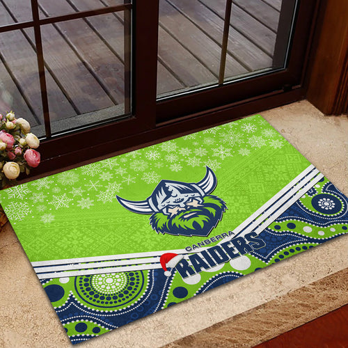 custom-raiders-rugby-christmas-rubber-doormat-merry-xmas-2023-mix-aboriginal-art