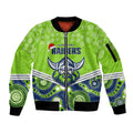 custom-raiders-rugby-christmas-sleeve-zip-bomber-jacket-merry-xmas-2023-mix-aboriginal-art