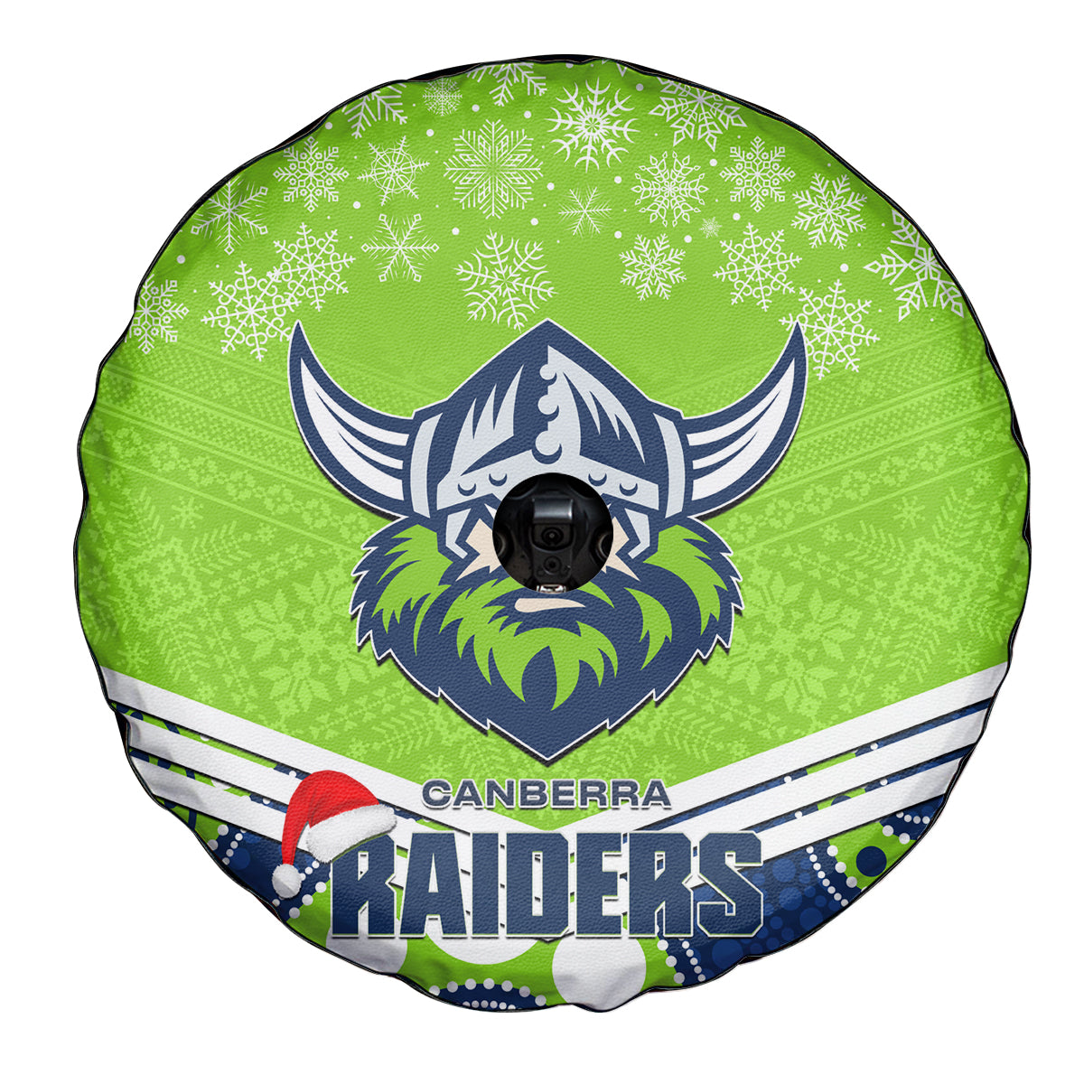 custom-raiders-rugby-christmas-spare-tire-cover-merry-xmas-2023-mix-aboriginal-art