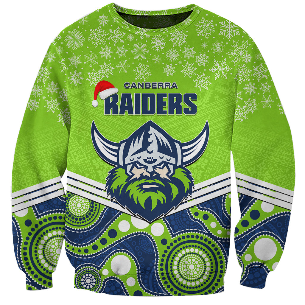 custom-raiders-rugby-christmas-sweatshirt-merry-xmas-2023-mix-aboriginal-art