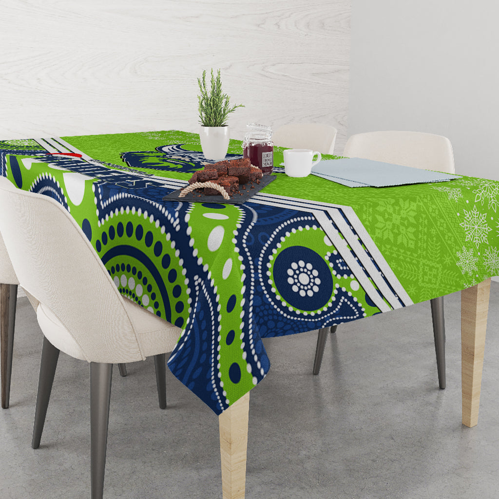custom-raiders-rugby-christmas-tablecloth-merry-xmas-2023-mix-aboriginal-art