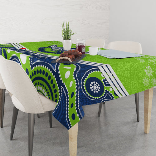 custom-raiders-rugby-christmas-tablecloth-merry-xmas-2023-mix-aboriginal-art