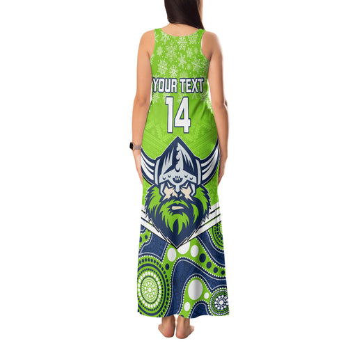 custom-raiders-rugby-christmas-tank-maxi-dress-merry-xmas-2023-mix-aboriginal-art