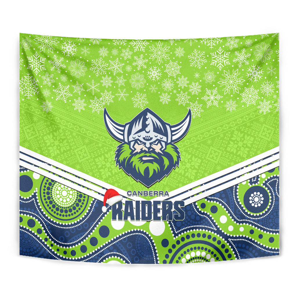 custom-raiders-rugby-christmas-tapestry-merry-xmas-2023-mix-aboriginal-art