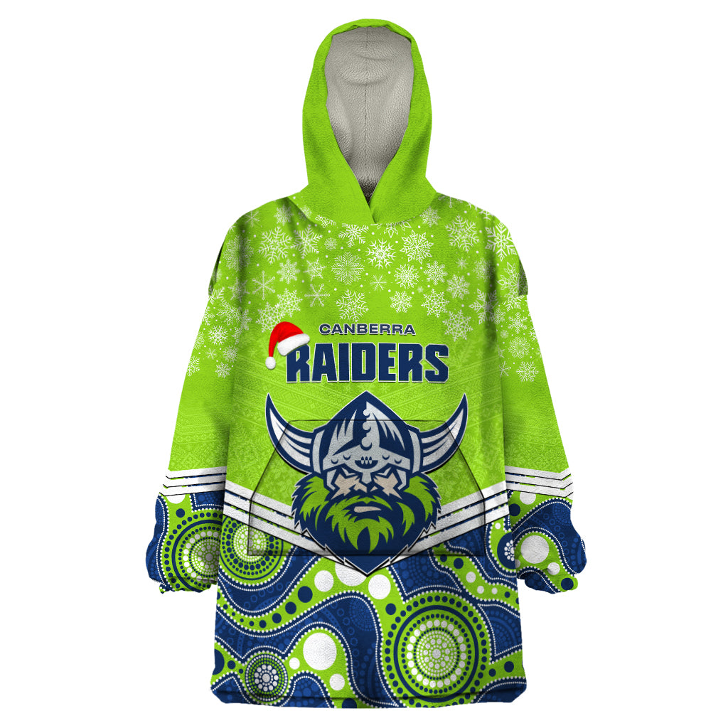 custom-raiders-rugby-christmas-wearable-blanket-hoodie-merry-xmas-2023-mix-aboriginal-art