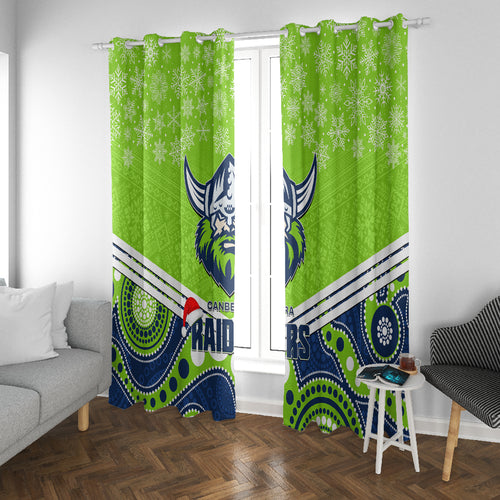 custom-raiders-rugby-christmas-window-curtain-merry-xmas-2023-mix-aboriginal-art