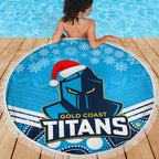 custom-titans-rugby-christmas-beach-blanket-merry-xmas-2023-mix-aboriginal-art