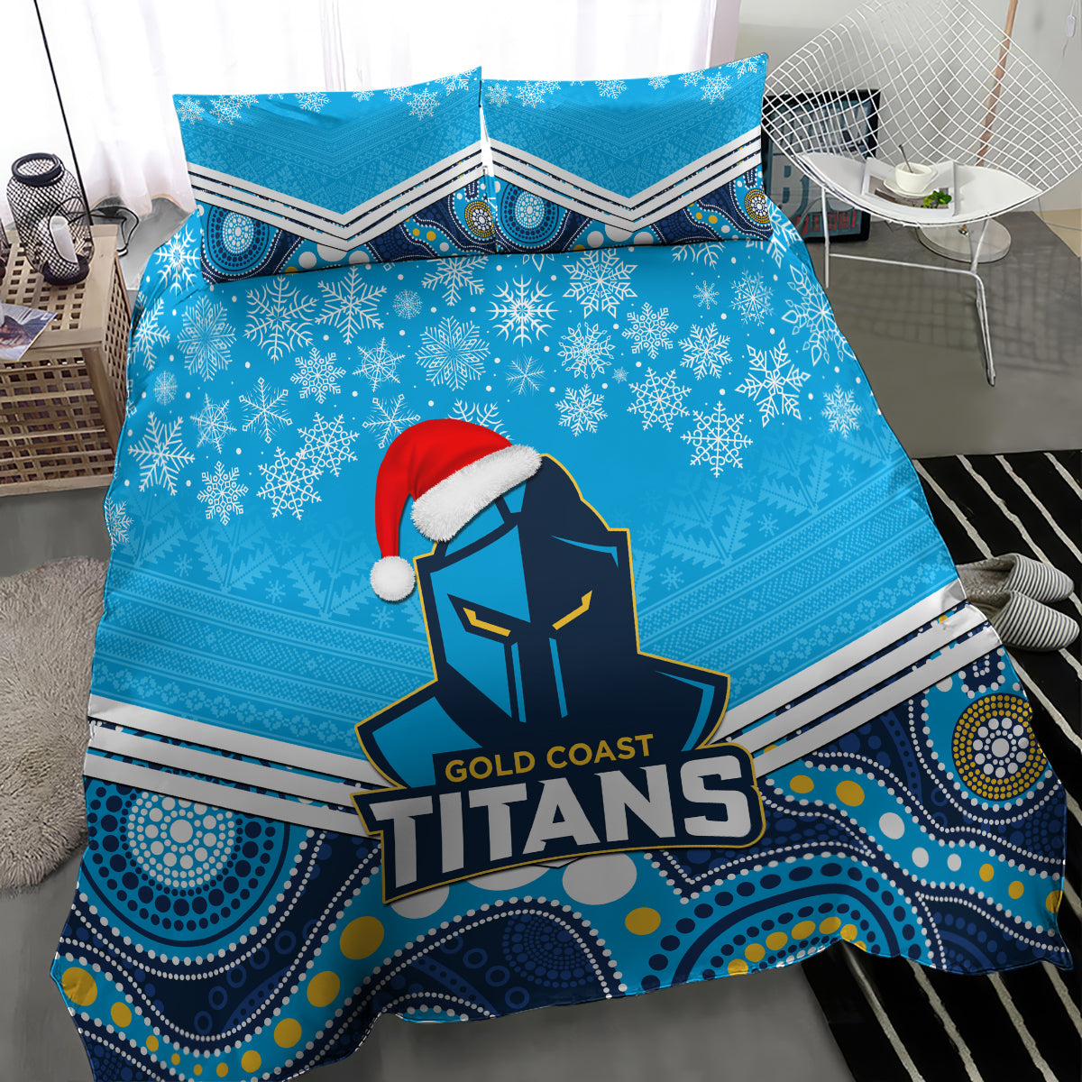 custom-titans-rugby-christmas-bedding-set-merry-xmas-2023-mix-aboriginal-art