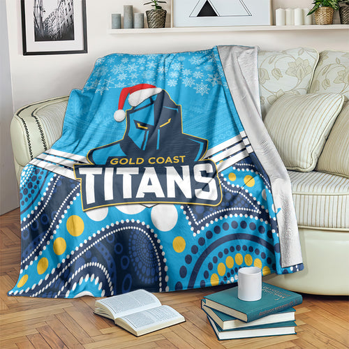custom-titans-rugby-christmas-blanket-merry-xmas-2023-mix-aboriginal-art