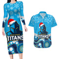 custom-titans-rugby-christmas-couples-matching-long-sleeve-bodycon-dress-and-hawaiian-shirt-merry-xmas-2023-mix-aboriginal-art