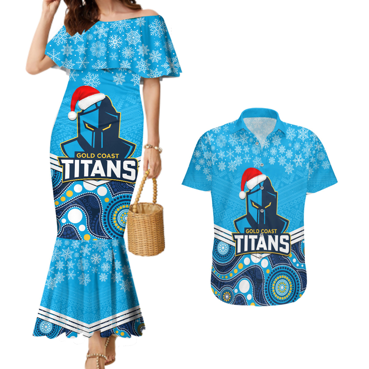 custom-titans-rugby-christmas-couples-matching-mermaid-dress-and-hawaiian-shirt-merry-xmas-2023-mix-aboriginal-art