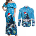 custom-titans-rugby-christmas-couples-matching-off-shoulder-maxi-dress-and-long-sleeve-button-shirt-merry-xmas-2023-mix-aboriginal-art