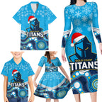 custom-titans-rugby-christmas-family-matching-long-sleeve-bodycon-dress-and-hawaiian-shirt-merry-xmas-2023-mix-aboriginal-art