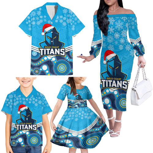 custom-titans-rugby-christmas-family-matching-off-shoulder-long-sleeve-dress-and-hawaiian-shirt-merry-xmas-2023-mix-aboriginal-art