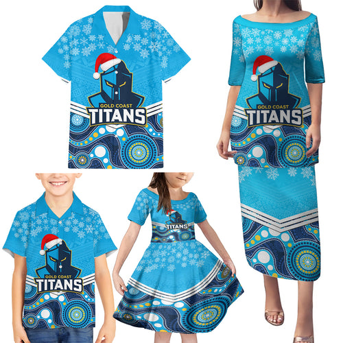 custom-titans-rugby-christmas-family-matching-puletasi-dress-and-hawaiian-shirt-merry-xmas-2023-mix-aboriginal-art