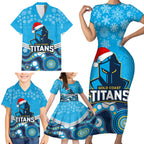 custom-titans-rugby-christmas-family-matching-short-sleeve-bodycon-dress-and-hawaiian-shirt-merry-xmas-2023-mix-aboriginal-art