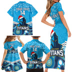 custom-titans-rugby-christmas-family-matching-short-sleeve-bodycon-dress-and-hawaiian-shirt-merry-xmas-2023-mix-aboriginal-art