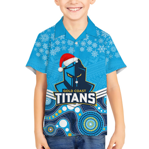 custom-titans-rugby-christmas-family-matching-summer-maxi-dress-and-hawaiian-shirt-merry-xmas-2023-mix-aboriginal-art