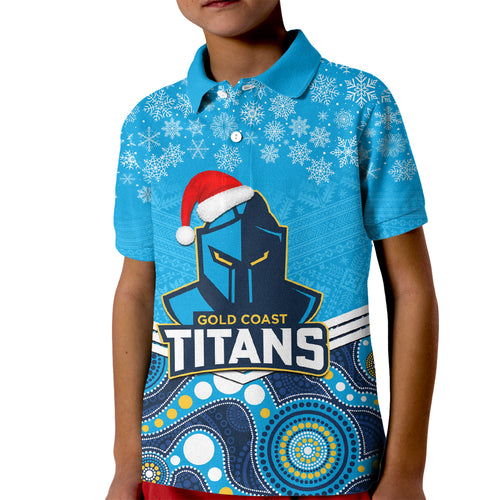 custom-titans-rugby-christmas-kid-polo-shirt-merry-xmas-2023-mix-aboriginal-art