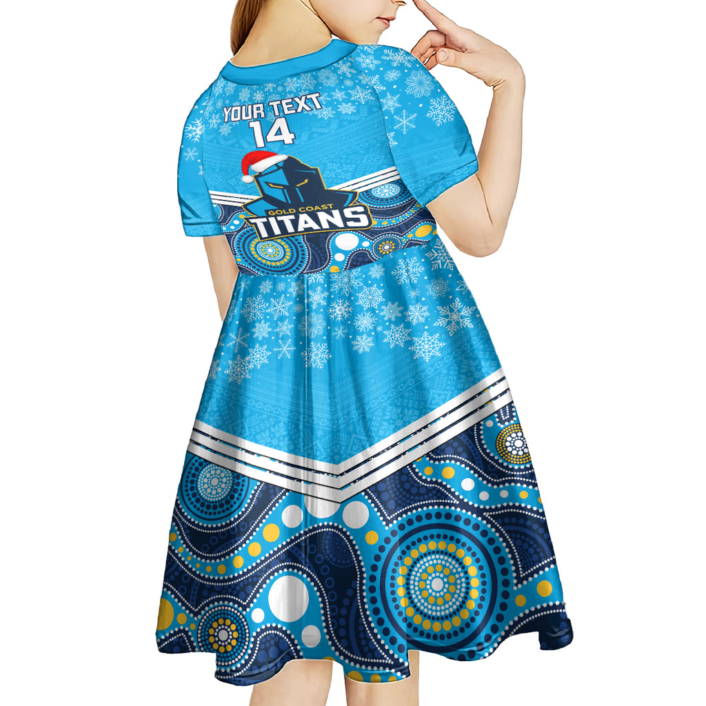 custom-titans-rugby-christmas-kid-short-sleeve-dress-merry-xmas-2023-mix-aboriginal-art