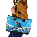 custom-titans-rugby-christmas-leather-tote-bag-merry-xmas-2023-mix-aboriginal-art