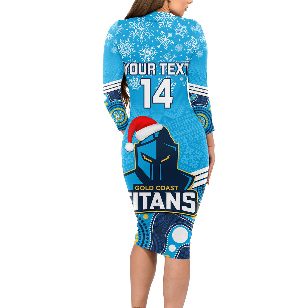 custom-titans-rugby-christmas-long-sleeve-bodycon-dress-merry-xmas-2023-mix-aboriginal-art