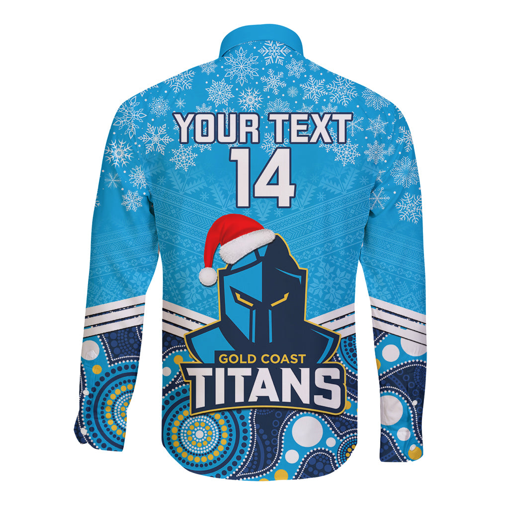 custom-titans-rugby-christmas-long-sleeve-button-shirt-merry-xmas-2023-mix-aboriginal-art