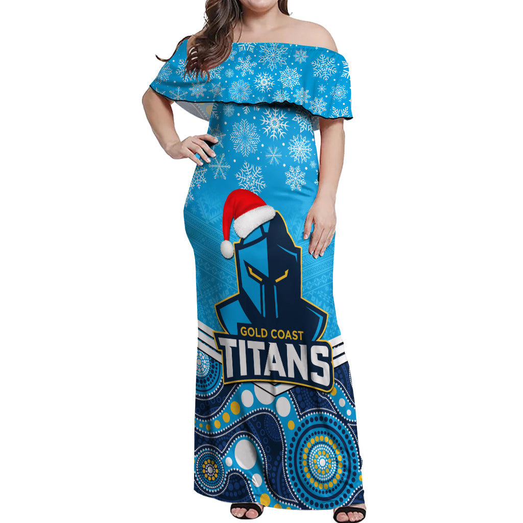 custom-titans-rugby-christmas-off-shoulder-maxi-dress-merry-xmas-2023-mix-aboriginal-art