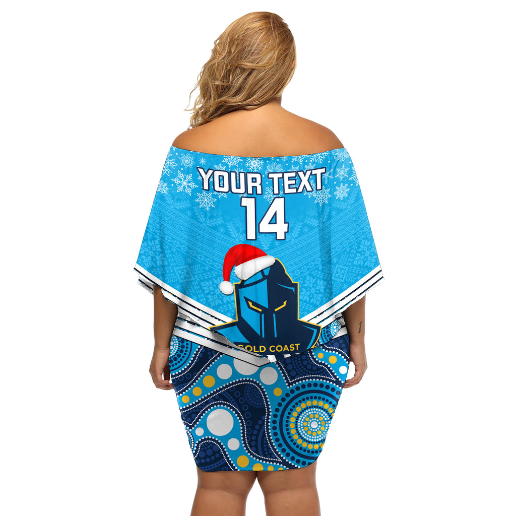 custom-titans-rugby-christmas-off-shoulder-short-dress-merry-xmas-2023-mix-aboriginal-art