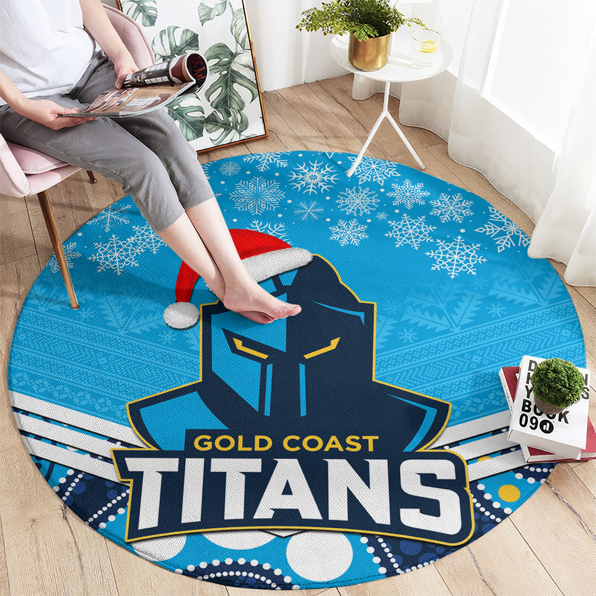 custom-titans-rugby-christmas-round-carpet-merry-xmas-2023-mix-aboriginal-art