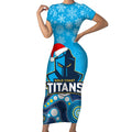 custom-titans-rugby-christmas-short-sleeve-bodycon-dress-merry-xmas-2023-mix-aboriginal-art