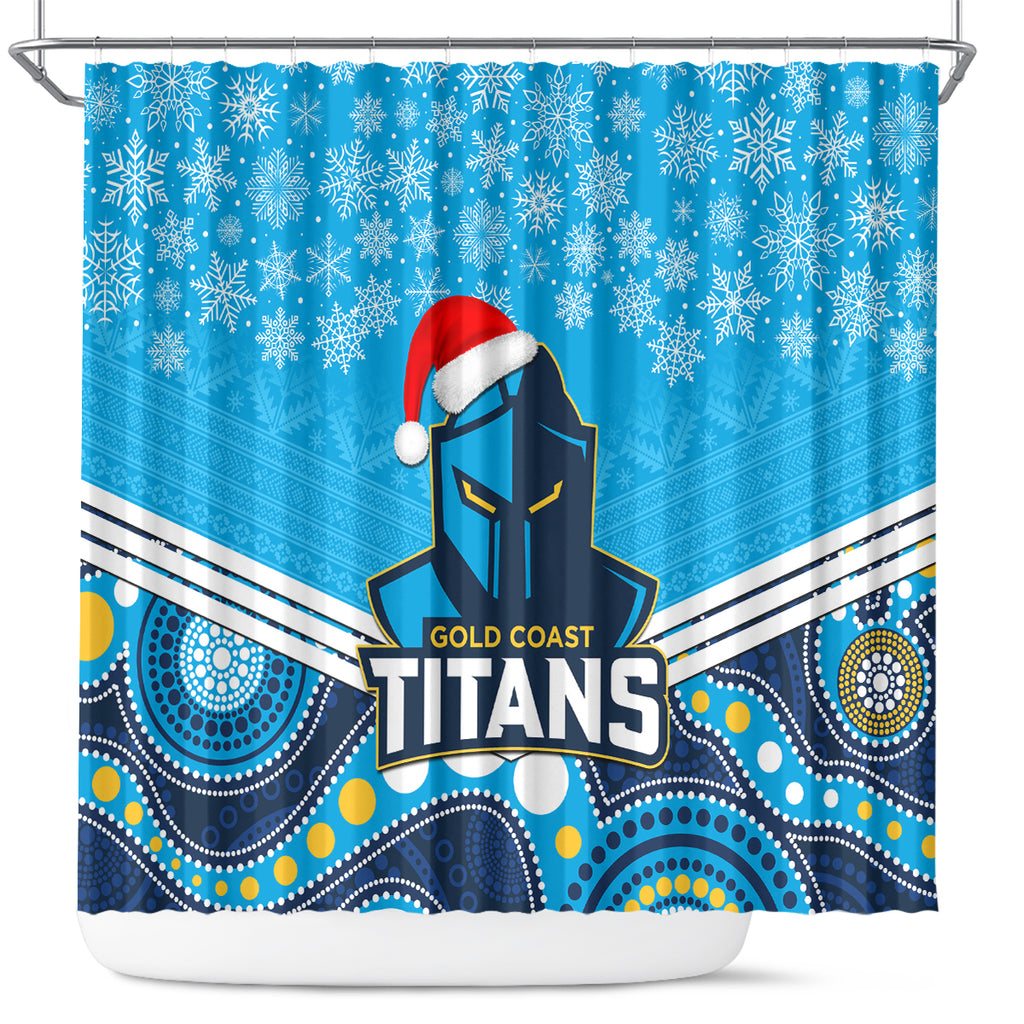 custom-titans-rugby-christmas-shower-curtain-merry-xmas-2023-mix-aboriginal-art