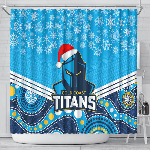 custom-titans-rugby-christmas-shower-curtain-merry-xmas-2023-mix-aboriginal-art