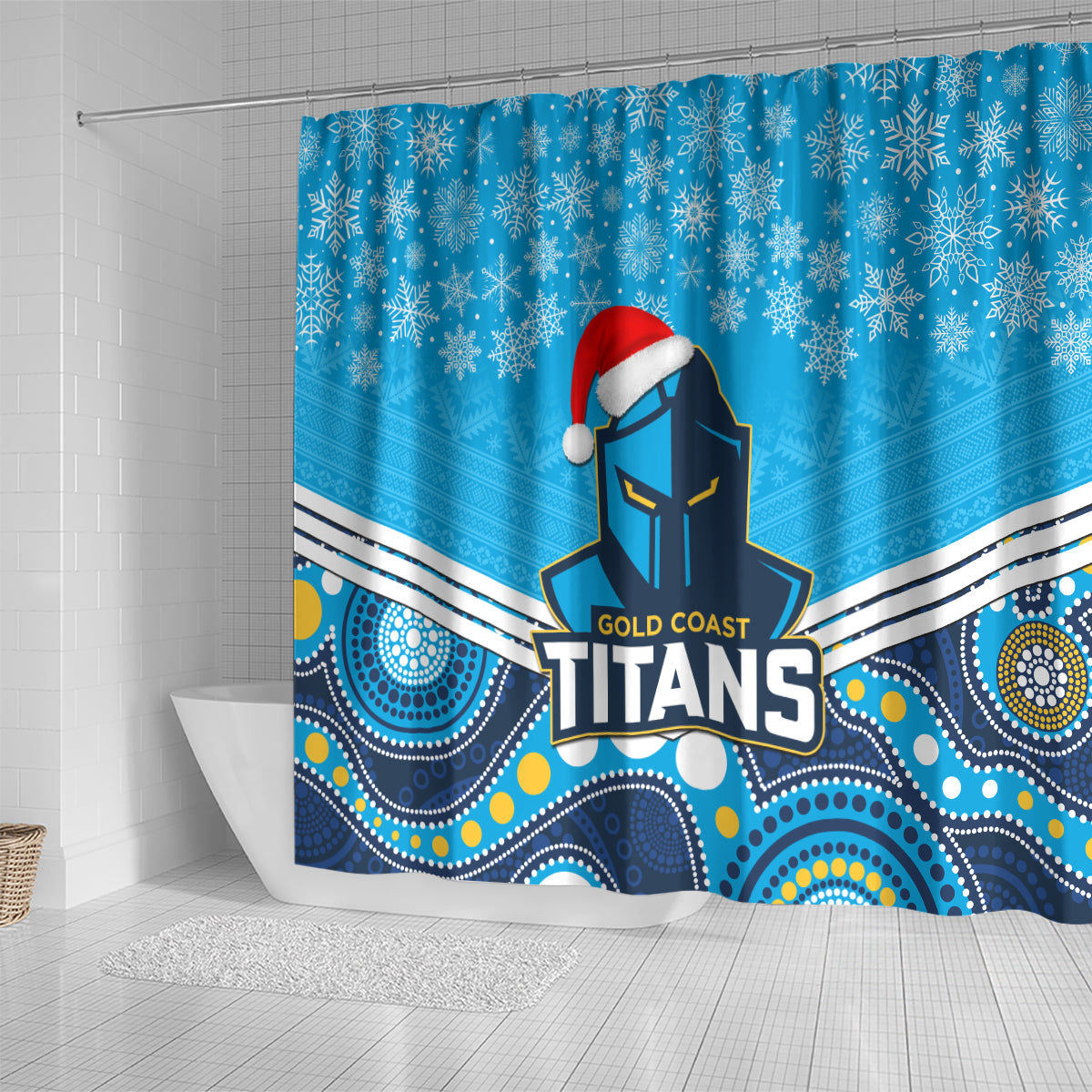 custom-titans-rugby-christmas-shower-curtain-merry-xmas-2023-mix-aboriginal-art