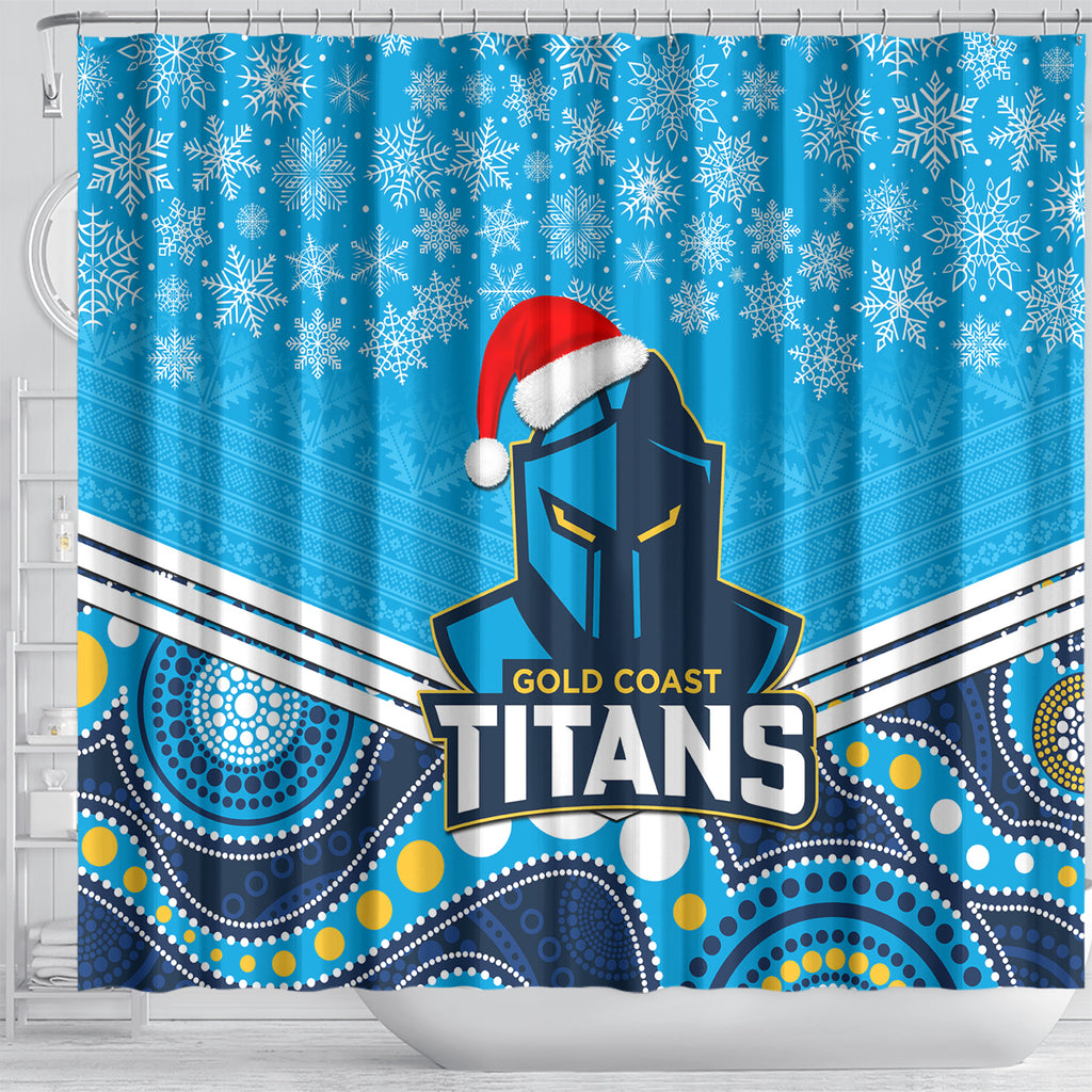 custom-titans-rugby-christmas-shower-curtain-merry-xmas-2023-mix-aboriginal-art