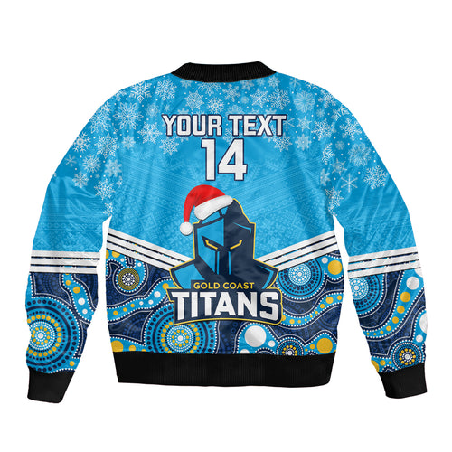 custom-titans-rugby-christmas-sleeve-zip-bomber-jacket-merry-xmas-2023-mix-aboriginal-art