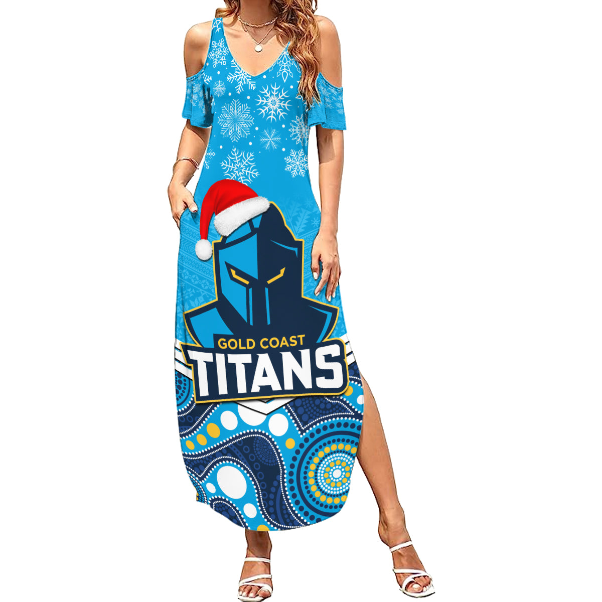 custom-titans-rugby-christmas-summer-maxi-dress-merry-xmas-2023-mix-aboriginal-art